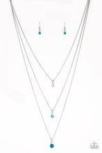 Load image into Gallery viewer, paparazzi-accessories-crystal-chic-blue-necklace
