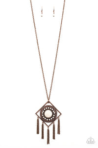 paparazzi-accessories-sandstone-solstice-copper-necklace