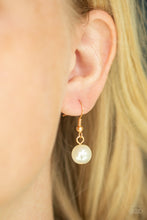 Load image into Gallery viewer, Behind The Scenes - Gold Necklace - Paparazzi Jewelry

