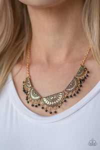 Boho Baby - Gold Necklace - Paparazzi Jewelry