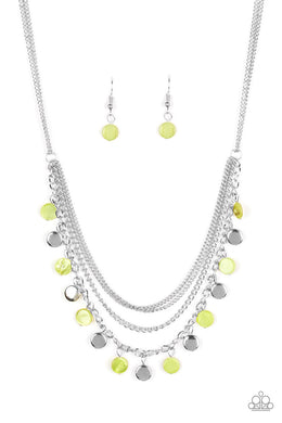 paparazzi-accessories-beach-flavor-green-necklace