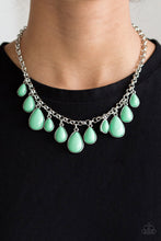 Load image into Gallery viewer, Jaw-Dropping Diva - Green Necklace - Paparazzi Jewelry
