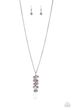 Load image into Gallery viewer, paparazzi-accessories-teardrop-serenity-purple-necklace
