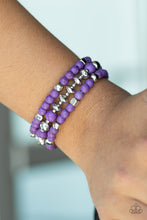 Load image into Gallery viewer, Mountain Artist - Purple Bracelet - Paparazzi Jewelry
