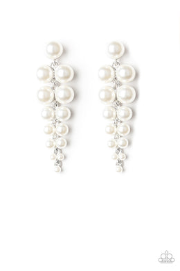 paparazzi-accessories-totally-tribeca-white-post earrings