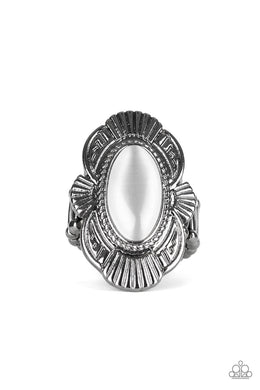 paparazzi-accessories-oceanside-oracle-black-ring