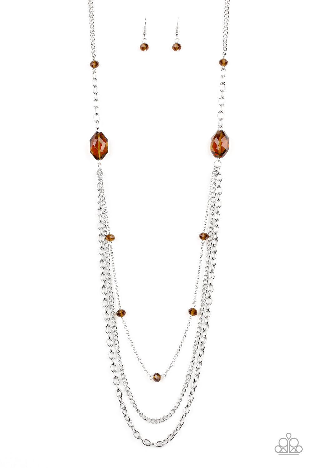 paparazzi-accessories-dare-to-dazzle-brown-necklace