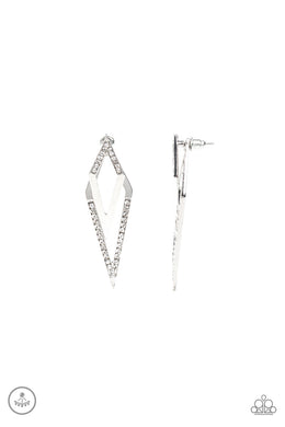 paparazzi-accessories-point-bank-white