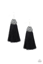 Load image into Gallery viewer, paparazzi-accessories-razzle-riot-black-earrings
