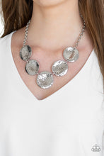 Load image into Gallery viewer, First Impressions - Silver Necklace - Paparazzi Jewelry
