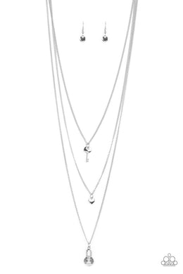 paparazzi-accessories-secret-heart-silver-necklace