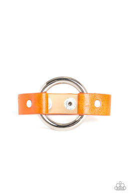 paparazzi-accessories-rustic-rodeo-orange-bracelet