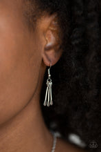 Load image into Gallery viewer, Trendsetting Trinket - Silver Necklace - Paparazzi Jewelry
