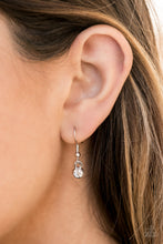 Load image into Gallery viewer, Not A HEIR Out of Place - White Necklace - Paparazzi Jewelry
