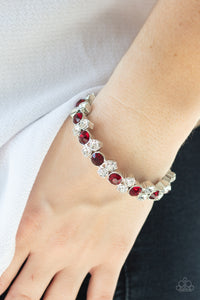 Here Comes The BRIBE - Red Bracelet - Paparazzi Jewelry