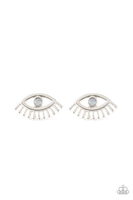paparazzi-accessories-dont-blink-multi-post earrings