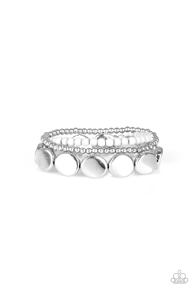 paparazzi-accessories-beyond-the-basics-silver-bracelet