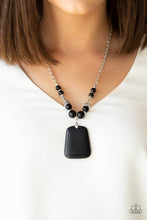 Load image into Gallery viewer, Sandstone Oasis - Black Necklace - Paparazzi Jewelry
