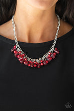 Load image into Gallery viewer, 5th Avenue Flirtation - Red Necklace - Paparazzi Jewelry
