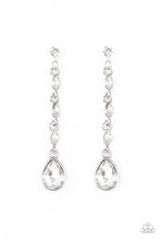 Load image into Gallery viewer, paparazzi-accessories-must-love-diamonds-white-post earrings
