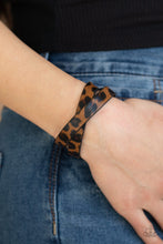 Load image into Gallery viewer, All GRRirl - Brown Bracelet - Paparazzi Jewelry
