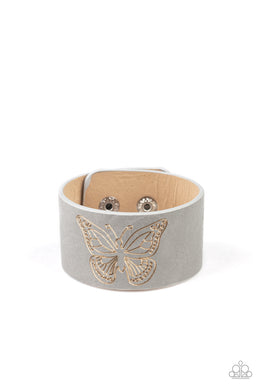 paparazzi-accessories-flirty-flutter-silver-bracelet