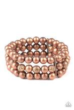 Load image into Gallery viewer, paparazzi-accessories-trail-treasure-copper-bracelet
