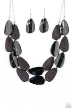 Load image into Gallery viewer, paparazzi-accessories-colorfully-calming-black-necklace
