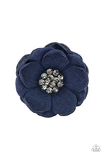 Load image into Gallery viewer, paparazzi-accessories-dewdrop-dazzle-blue-hair clip
