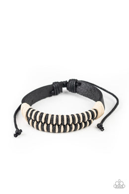 paparazzi-accessories-trail-time-black-bracelet