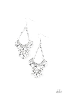 paparazzi-accessories-bling-bouquets-white-earrings