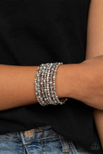Load image into Gallery viewer, ICE Knowing You - Silver Bracelet - Paparazzi Jewelry
