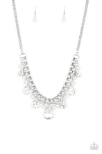Load image into Gallery viewer, paparazzi-accessories-knockout-queen-white-necklace
