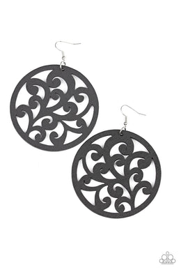 paparazzi-accessories-fresh-off-the-vine-black-earrings