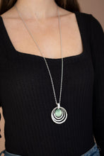 Load image into Gallery viewer, A Diamond A Day - Green Necklace - Paparazzi Jewelry
