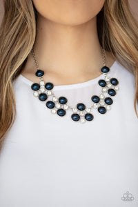 Night at the Symphony - Blue Necklace - Paparazzi Jewelry