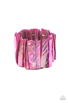 paparazzi-accessories-beach-blast-pink-bracelet