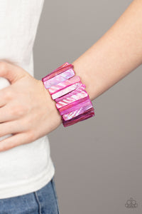 Beach Blast - Pink Bracelet - Paparazzi Jewelry