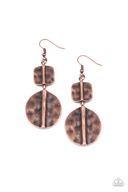 paparazzi-accessories-lure-allure-copper-earrings