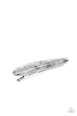 paparazzi-accessories-naturally-bright-silver-hair clip