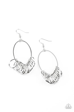 paparazzi-accessories-halo-effect-silver-earrings