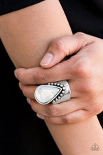 Load image into Gallery viewer, Opal Mist - White Ring - Paparazzi Jewelry
