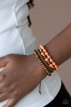 Load image into Gallery viewer, Renewable Energy - Orange Bracelet - Paprazzi Jewelry
