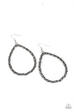 paparazzi-accessories-galaxy-gardens-silver-earrings