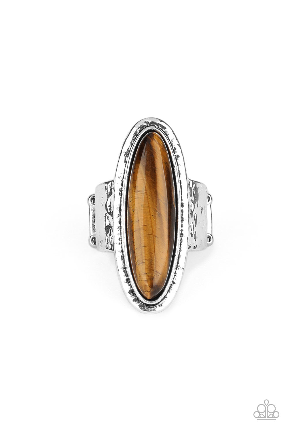 paparazzi-accessories-stone-mystic-brown-ring