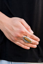Load image into Gallery viewer, Stone Mystic - Brown Ring - Paparazzi Jewelry
