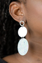 Load image into Gallery viewer, Beach Day Glow - Blue Post Earrings - Paparazzi Jewelry

