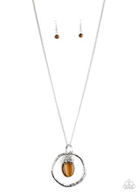 Load image into Gallery viewer, paparazzi-accessories-zion-zen-brown-necklace
