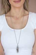 Load image into Gallery viewer, Meteor Shower - Silver Necklace - Paparazzi Jewelry
