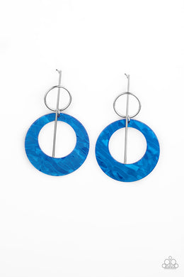 paparazzi-accessories-stellar-stylist-blue-post earrings